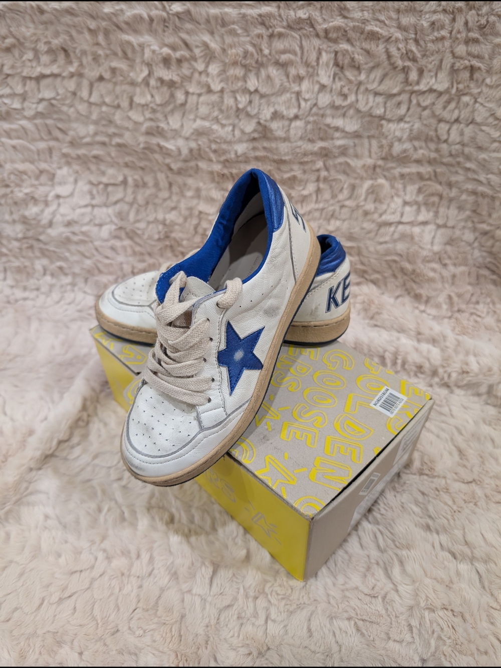 Golden Goose Beige Box with White Labels